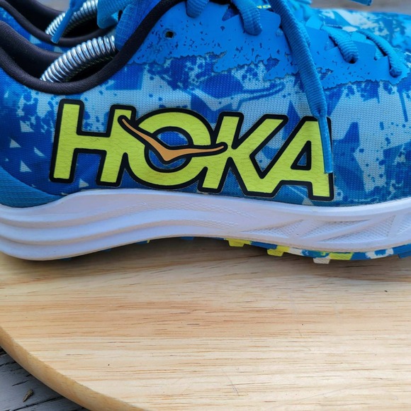 Hoka One Crescendo XC Cross Country Spikes Mens 8.5 Womens 10 Blue 1141272-DBEPM main image 6